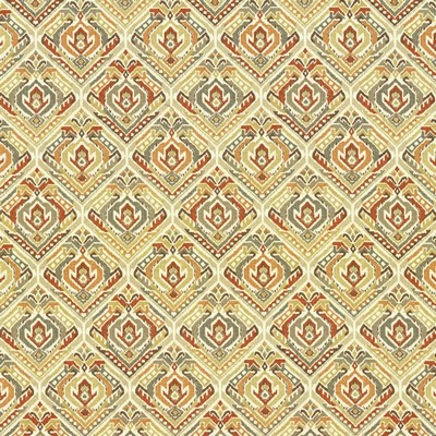 Kasmir Tecumseh Mustard Seed in 5121 Upholstery Cotton  Blend Fire Rated Fabric Heavy Duty CA 117  NFPA 260  Ethnic and Global   Fabric